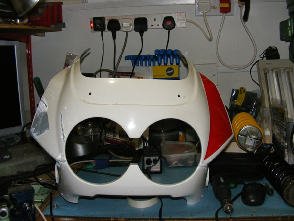 FZR Double head light fairing 